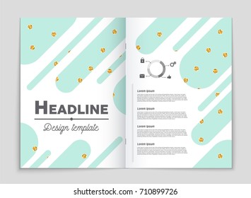 Abstract vector layout background set. For art template design, list, front page, mockup brochure theme style, banner, idea, cover, booklet, print, flyer, book, blank, card, ad, sign, sheet, a4