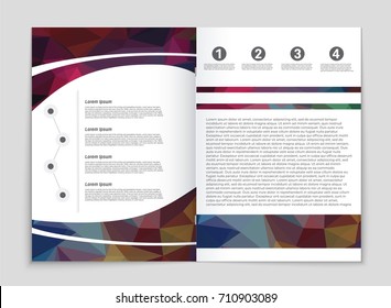 Abstract vector layout background set. For art template design, list, front page, mockup brochure theme style, banner, idea, cover, booklet, print, flyer, book, blank, card, ad, sign, sheet, a4