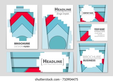 Abstract vector layout background set. For art template design, list, front page, mockup brochure theme style, banner, idea, cover, booklet, print, flyer, book, blank, card, ad, sign, sheet,, a4.