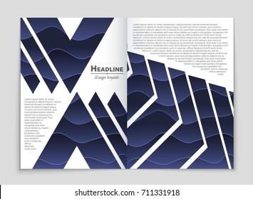 Abstract vector layout background set. For art template design, list, front page, mockup brochure theme style, banner, idea, cover, booklet, print, flyer, book, blank, card, ad, sign, sheet, a4.