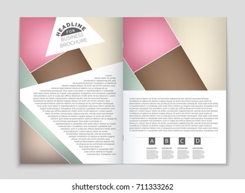 Abstract vector layout background set. For art template design, list, front page, mockup brochure theme style, banner, idea, cover, booklet, print, flyer, book, blank, card, ad, sign, sheet, a4