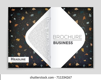 Abstract vector layout background set. For art template design, list, front page, mockup brochure theme style, banner, idea, cover, booklet, print, flyer, book, blank, card, ad, sign, sheet, a4