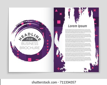 Abstract vector layout background set. For art template design, list, front page, mockup brochure theme style, banner, idea, cover, booklet, print, flyer, book, blank, card, ad, sign, sheet, a4.