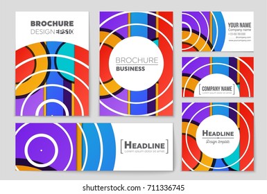 Abstract vector layout background set. For art template design, list, front page, mockup brochure theme style, banner, idea, cover, booklet, print, flyer, book, blank, card, ad, sign, sheet,, a4.