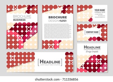 Abstract vector layout background set. For art template design, list, front page, mockup brochure theme style, banner, idea, cover, booklet, print, flyer, book, blank, card, ad, sign, sheet,, a4.