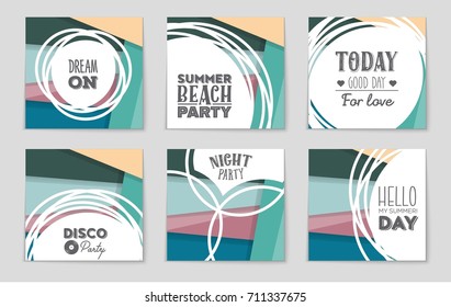 Abstract vector layout background set. For art template design, list, front page, mockup brochure theme style, banner, idea, cover, booklet, print, flyer, book, blank, card, ad, sign, sheet,, a4.