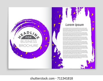 Abstract vector layout background set. For art template design, list, front page, mockup brochure theme style, banner, idea, cover, booklet, print, flyer, book, blank, card, ad, sign, sheet, a4