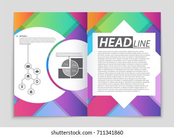 Abstract vector layout background set. For art template design, list, front page, mockup brochure theme style, banner, idea, cover, booklet, print, flyer, book, blank, card, ad, sign, sheet,, a4.