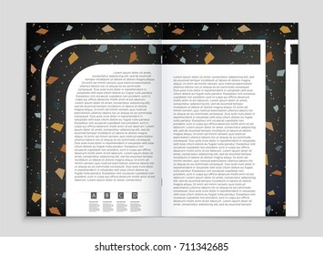 Abstract vector layout background set. For art template design, list, front page, mockup brochure theme style, banner, idea, cover, booklet, print, flyer, book, blank, card, ad, sign, sheet, a4