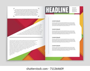 Abstract vector layout background set. For art template design, list, front page, mockup brochure theme style, banner, idea, cover, booklet, print, flyer, book, blank, card, ad, sign, sheet,, a4.