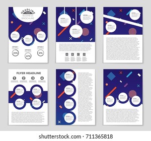 Abstract vector layout background set. For art template design, list, front page, mockup brochure theme style, banner, idea, cover, booklet, print, flyer, book, blank, card, ad, sign, sheet, a4.