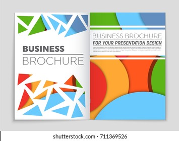 Abstract vector layout background set. For art template design, list, front page, mockup brochure theme style, banner, idea, cover, booklet, print, flyer, book, blank, card, ad, sign, sheet,, a4.