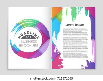 Abstract vector layout background set. For art template design, list, front page, mockup brochure theme style, banner, idea, cover, booklet, print, flyer, book, blank, card, ad, sign, sheet,, a4.
