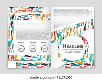 Abstract vector layout background set. For art template design, list, front page, mockup brochure theme style, banner, idea, cover, booklet, print, flyer, book, blank, card, ad, sign, sheet, a4