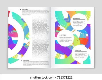 Abstract vector layout background set. For art template design, list, front page, mockup brochure theme style, banner, idea, cover, booklet, print, flyer, book, blank, card, ad, sign, sheet, a4