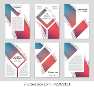 Abstract vector layout background set. For art template design, list, front page, mockup brochure theme style, banner, idea, cover, booklet, print, flyer, book, blank, card, ad, sign, sheet, a4.