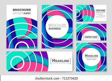 Abstract vector layout background set. For art template design, list, front page, mockup brochure theme style, banner, idea, cover, booklet, print, flyer, book, blank, card, ad, sign, sheet,, a4.