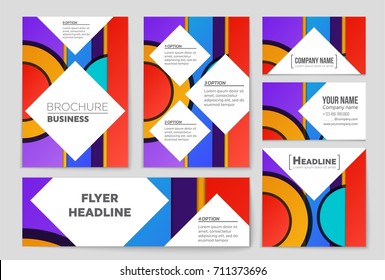 Abstract vector layout background set. For art template design, list, front page, mockup brochure theme style, banner, idea, cover, booklet, print, flyer, book, blank, card, ad, sign, sheet,, a4.