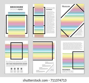 Abstract vector layout background set. For art template design, list, front page, mockup brochure theme style, banner, idea, cover, booklet, print, flyer, book, blank, card, ad, sign, sheet, a4.