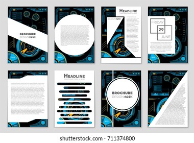 Abstract vector layout background set. For art template design, list, front page, mockup brochure theme style, banner, idea, cover, booklet, print, flyer, book, blank, card, ad, sign, sheet, a4.