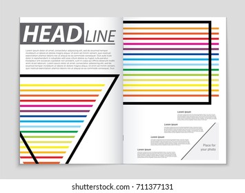 Abstract vector layout background set. For art template design, list, front page, mockup brochure theme style, banner, idea, cover, booklet, print, flyer, book, blank, card, ad, sign, sheet, a4.