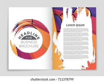 Abstract vector layout background set. For art template design, list, front page, mockup brochure theme style, banner, idea, cover, booklet, print, flyer, book, blank, card, ad, sign, sheet,, a4.