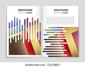 Abstract vector layout background set. For art template design, list, front page, mockup brochure theme style, banner, idea, cover, booklet, print, flyer, book, blank, card, ad, sign, sheet, a4