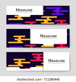 Abstract vector layout background set. For art template design, list, front page, mockup brochure theme style, banner, idea, cover, booklet, print, flyer, book, blank, card, ad, sign, sheet, a4.
