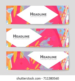 Abstract vector layout background set. For art template design, list, front page, mockup brochure theme style, banner, idea, cover, booklet, print, flyer, book, blank, card, ad, sign, sheet, a4
