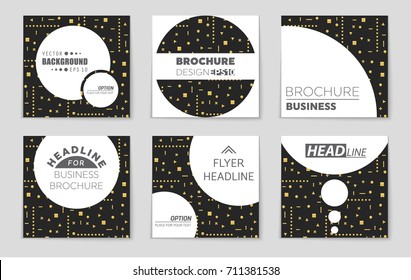 Abstract vector layout background set. For art template design, list, front page, mockup brochure theme style, banner, idea, cover, booklet, print, flyer, book, blank, card, ad, sign, sheet, a4.