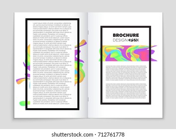Abstract vector layout background set. For art template design, list, front page, mockup brochure theme style, banner, idea, cover, booklet, print, flyer, book, blank, card, ad, sign, sheet, a4