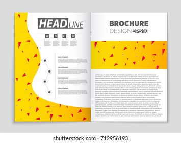 Abstract vector layout background set. For art template design, list, front page, mockup brochure theme style, banner, idea, cover, booklet, print, flyer, book, blank, card, ad, sign, sheet, a4