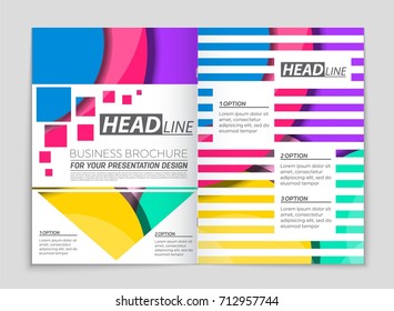 Abstract vector layout background set. For art template design, list, front page, mockup brochure theme style, banner, idea, cover, booklet, print, flyer, book, blank, card, ad, sign, sheet,, a4.