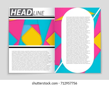 Abstract vector layout background set. For art template design, list, front page, mockup brochure theme style, banner, idea, cover, booklet, print, flyer, book, blank, card, ad, sign, sheet,, a4.