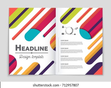 Abstract vector layout background set. For art template design, list, front page, mockup brochure theme style, banner, idea, cover, booklet, print, flyer, book, blank, card, ad, sign, sheet,, a4.