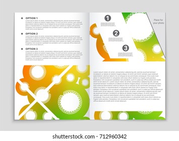 Abstract vector layout background set. For art template design, list, front page, mockup brochure theme style, banner, idea, cover, booklet, print, flyer, book, blank, card, ad, sign, sheet, a4.