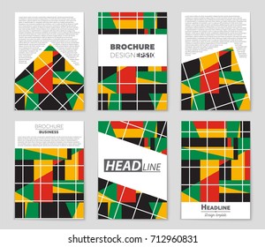Abstract vector layout background set. For art template design, list, front page, mockup brochure theme style, banner, idea, cover, booklet, print, flyer, book, blank, card, ad, sign, sheet, a4.