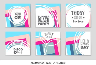 Abstract vector layout background set. For art template design, list, front page, mockup brochure theme style, banner, idea, cover, booklet, print, flyer, book, blank, card, ad, sign, sheet,, a4.