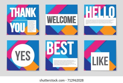 Abstract vector layout background set. For art template design, list, front page, mockup brochure theme style, banner, idea, cover, booklet, print, flyer, book, blank, card, ad, sign, sheet,, a4.