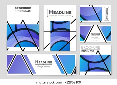 Abstract vector layout background set. For art template design, list, front page, mockup brochure theme style, banner, idea, cover, booklet, print, flyer, book, blank, card, ad, sign, sheet,, a4.