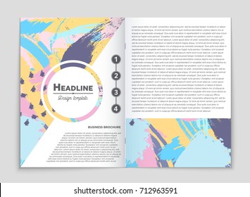 Abstract vector layout background set. For art template design, list, front page, mockup brochure theme style, banner, idea, cover, booklet, print, flyer, book, blank, card, ad, sign, sheet, a4