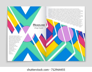 Abstract vector layout background set. For art template design, list, front page, mockup brochure theme style, banner, idea, cover, booklet, print, flyer, book, blank, card, ad, sign, sheet,, a4.