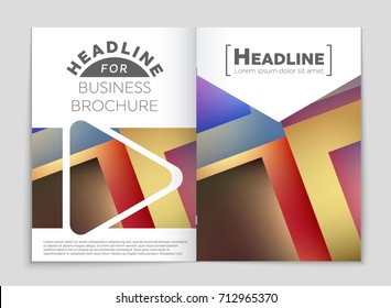 Abstract vector layout background set. For art template design, list, front page, mockup brochure theme style, banner, idea, cover, booklet, print, flyer, book, blank, card, ad, sign, sheet, a4