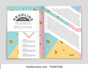 Abstract vector layout background set. For art template design, list, front page, mockup brochure theme style, banner, idea, cover, booklet, print, flyer, book, blank, card, ad, sign, sheet, a4