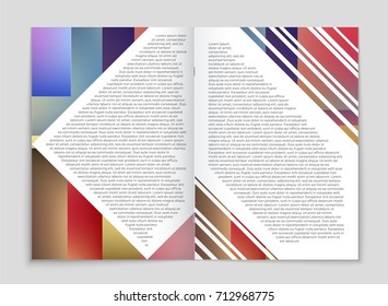 Abstract vector layout background set. For art template design, list, front page, mockup brochure theme style, banner, idea, cover, booklet, print, flyer, book, blank, card, ad, sign, sheet, a4