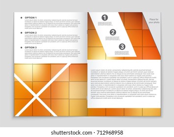 Abstract vector layout background set. For art template design, list, front page, mockup brochure theme style, banner, idea, cover, booklet, print, flyer, book, blank, card, ad, sign, sheet, a4.