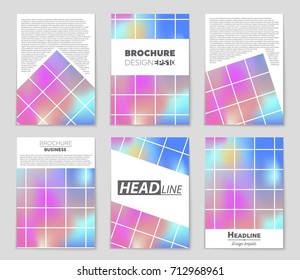 Abstract vector layout background set. For art template design, list, front page, mockup brochure theme style, banner, idea, cover, booklet, print, flyer, book, blank, card, ad, sign, sheet,, a4.