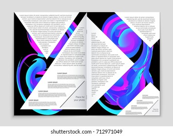 Abstract vector layout background set. For art template design, list, front page, mockup brochure theme style, banner, idea, cover, booklet, print, flyer, book, blank, card, ad, sign, sheet, a4