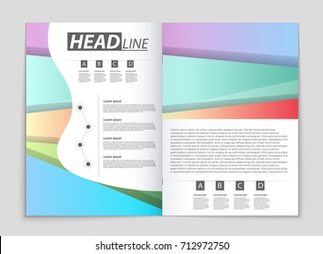 Abstract vector layout background set. For art template design, list, front page, mockup brochure theme style, banner, idea, cover, booklet, print, flyer, book, blank, card, ad, sign, sheet,, a4.