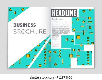 Abstract vector layout background set. For art template design, list, front page, mockup brochure theme style, banner, idea, cover, booklet, print, flyer, book, blank, card, ad, sign, sheet, a4.